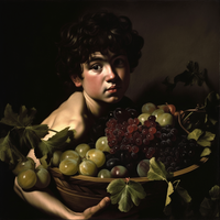 Radiant Caravaggio Mastery-Canvas-artwall-Artwall