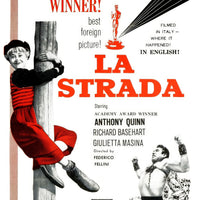 Tableau Affiche La Strada (1954)