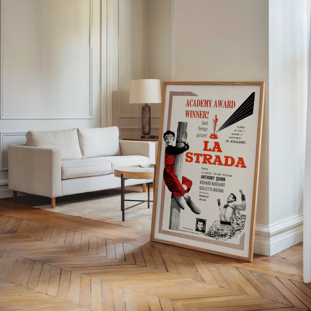 Tableau Affiche La Strada (1954)