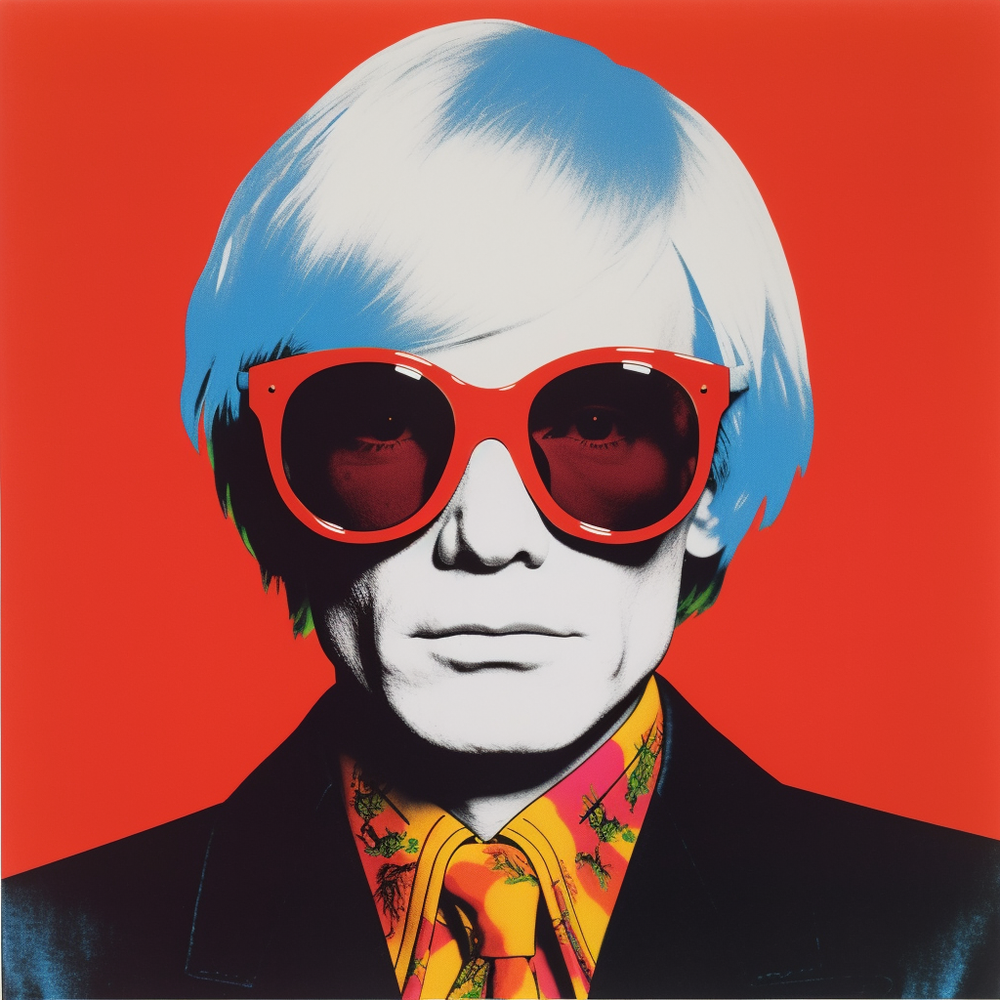 Warhol's Bold Brushstrokes-Canvas-artwall-Artwall