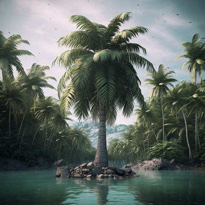 Exotic Flora Retreat-Canvas-artwall-Artwall