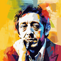 Gainsbourg Style-Canvas-artwall-Artwall