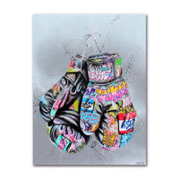 Tableau Pop Art "Graffiti Gloves"