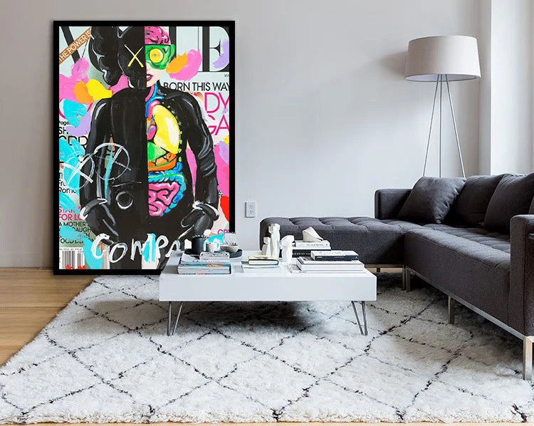 Tableau Pop Art "Companion Vogue"