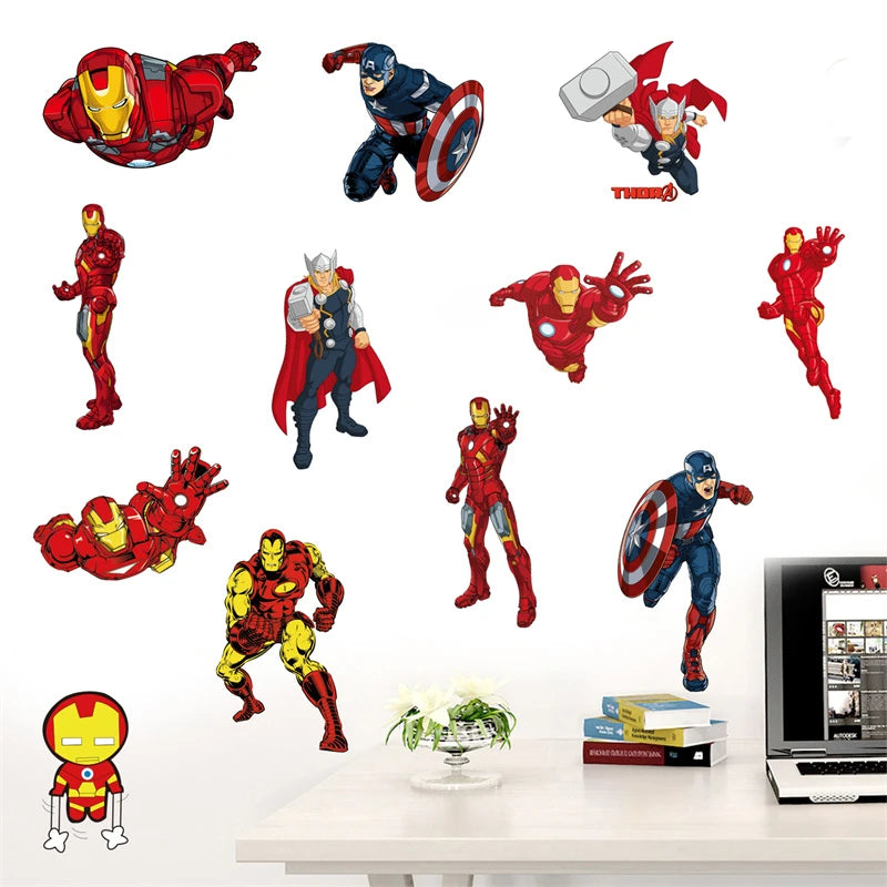 Pack multiple Stickers Avengers