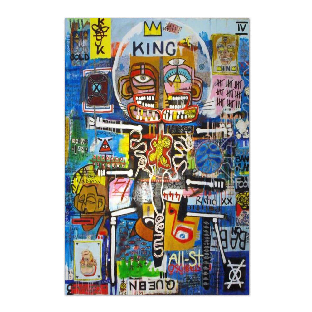 Tableau Pop Art "King of Symbols"