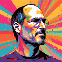 Steve Jobs-Canvas-artwall-Artwall