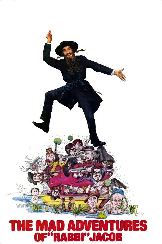 Tableau Affiche The Mad Adventures Of Rabbi Jacob (1973)