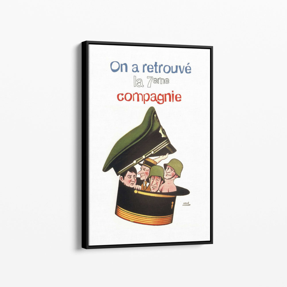 Tableau Affiche The Seventh Company Has Been Found (1975)