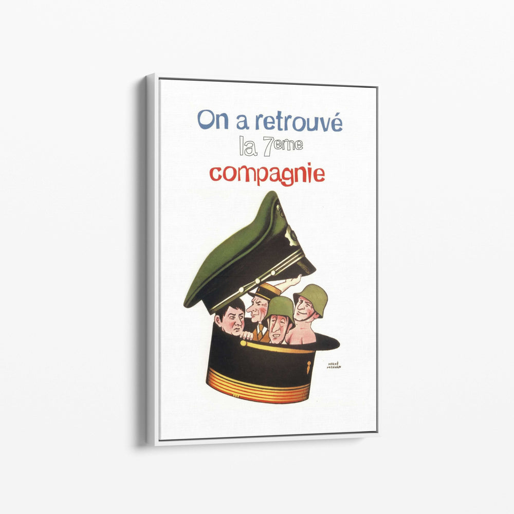 Tableau Affiche The Seventh Company Has Been Found (1975)
