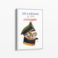 Tableau Affiche The Seventh Company Has Been Found (1975)