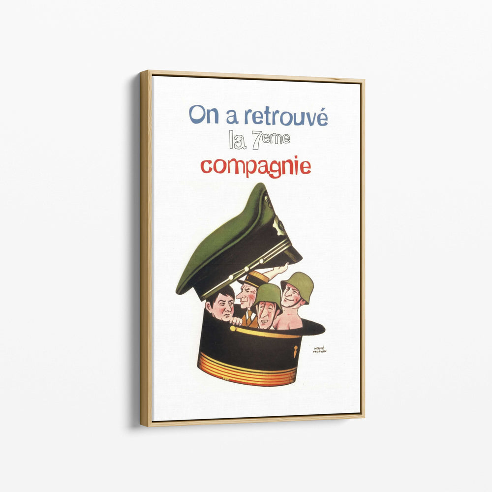 Tableau Affiche The Seventh Company Has Been Found (1975)