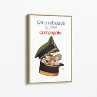Tableau Affiche The Seventh Company Has Been Found (1975)