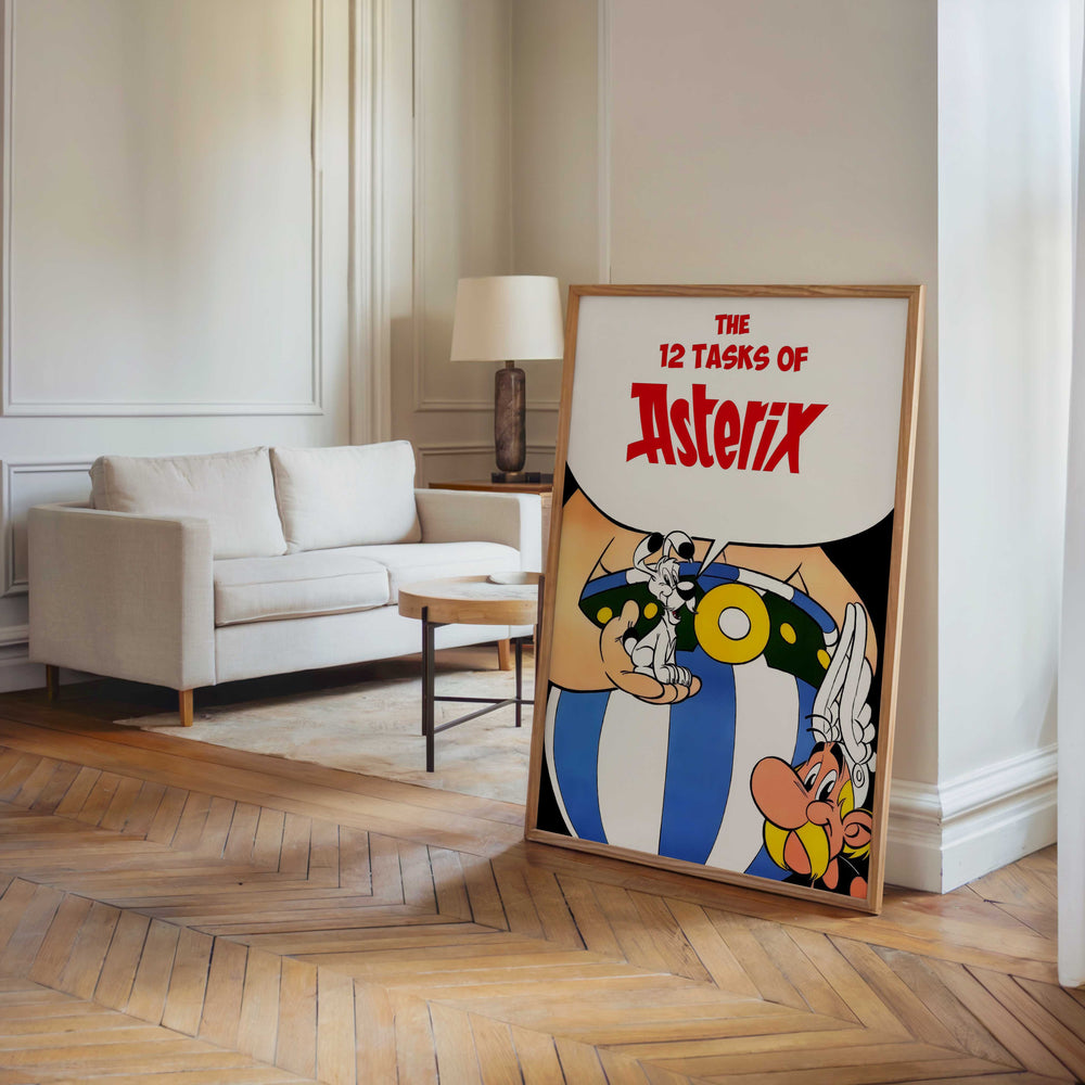 Tableau Affiche The Twelve Tasks Of Asterix (1976)