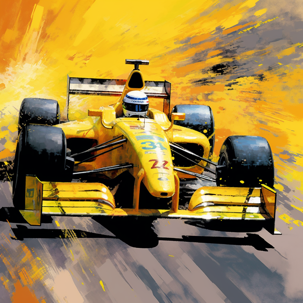 Unleash the Speed Formula 1-Canvas-artwall-Artwall