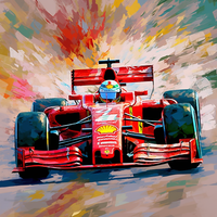 Formula 1 Thrills Unleashed-Canvas-artwall-Artwall