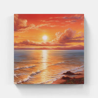 Radiant Sunset Euphoria-Canvas-artwall-Artwall