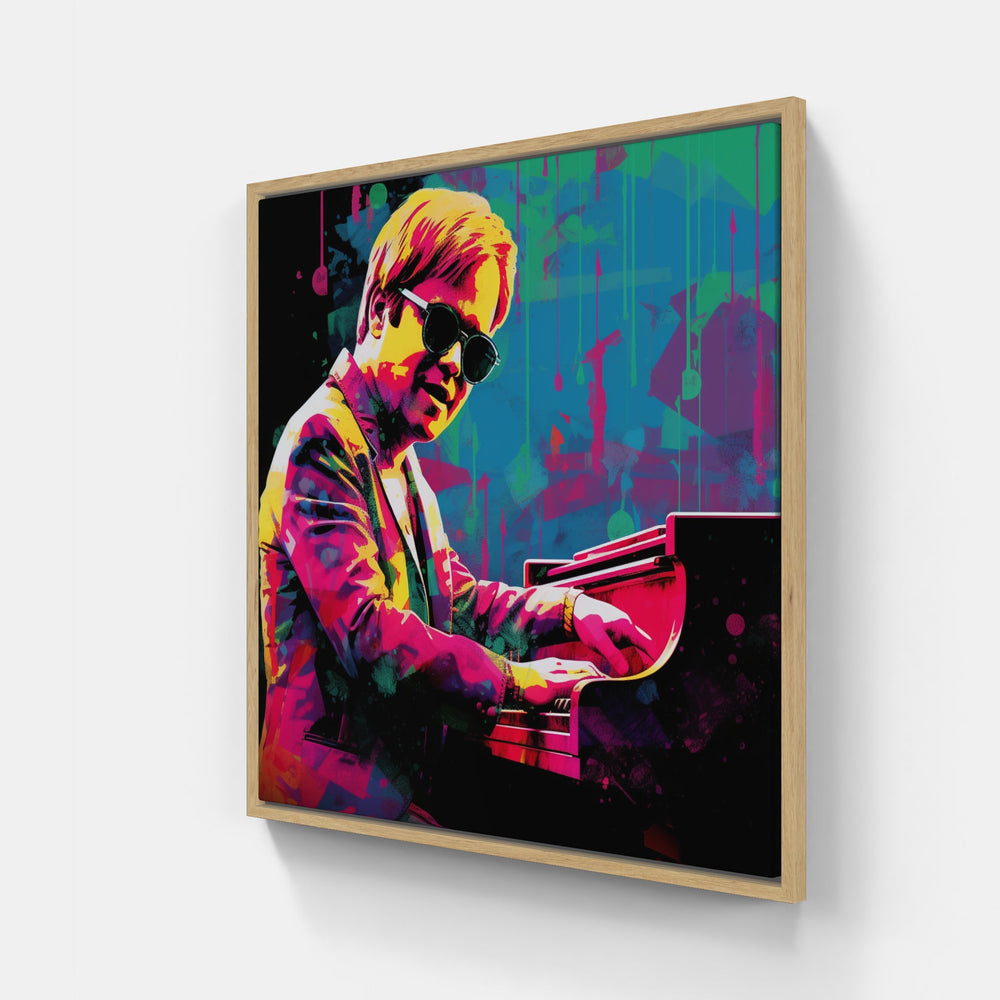 Majestic Piano Composition-Canvas-artwall-Artwall