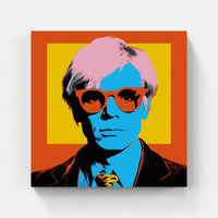 Warhol's Pop Fusion-Canvas-artwall-Artwall