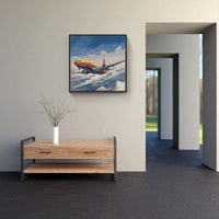 Skyward Strokes-Canvas-artwall-20x20 cm-Unframe-Artwall