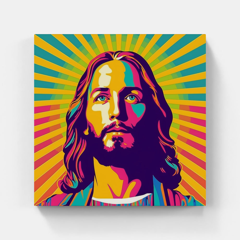 Christ Pop-Canvas-artwall-Artwall