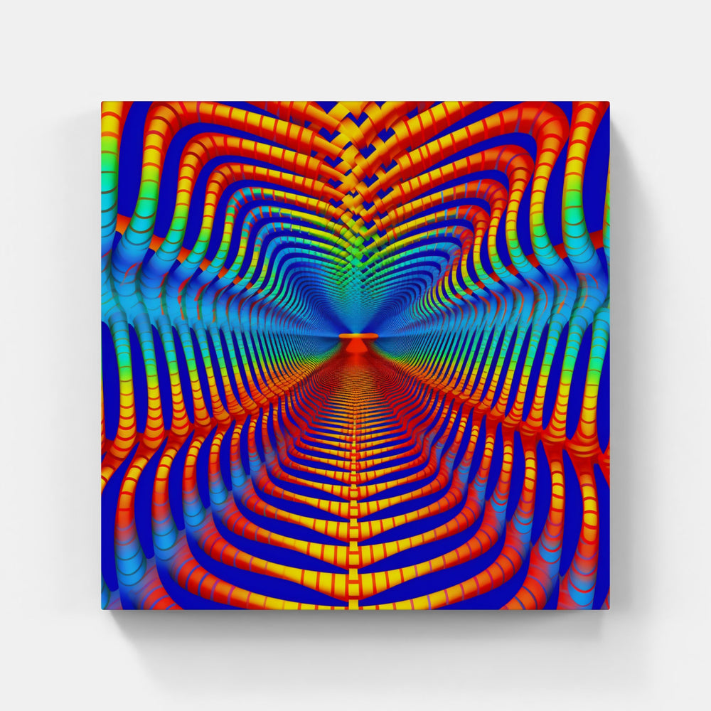 Visual Illusion Symphony-Canvas-artwall-Artwall