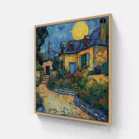 Enchanting Van Gogh Blossoms-Canvas-artwall-20x20 cm-Wood-Artwall