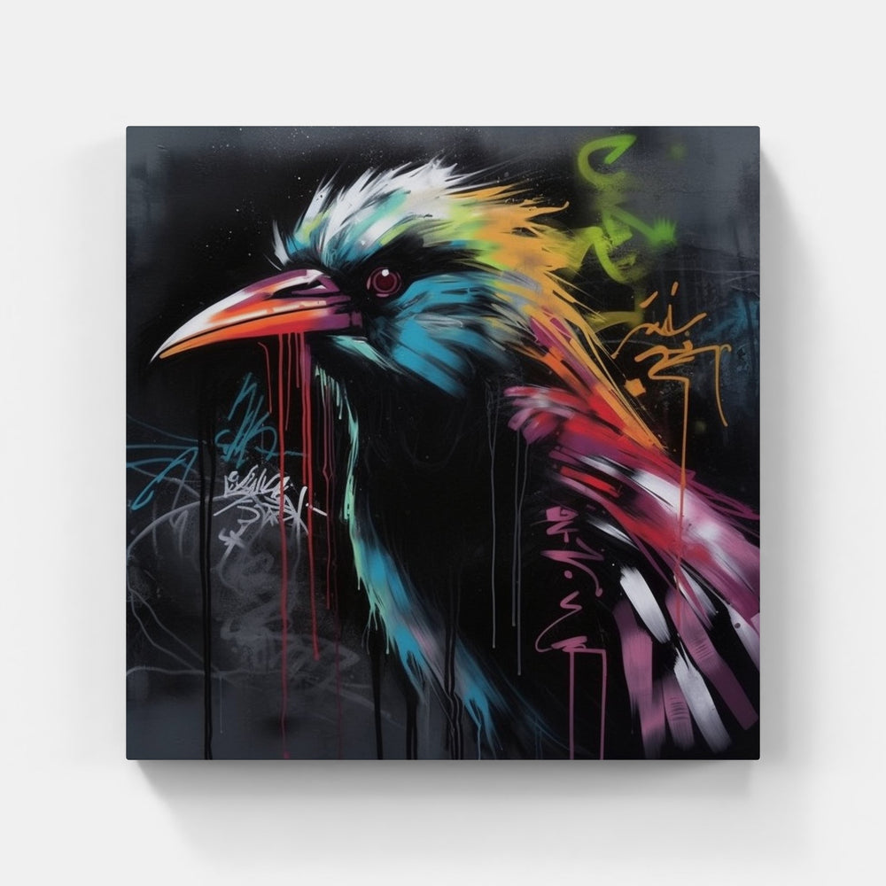 Bird soars high-Canvas-artwall-Artwall