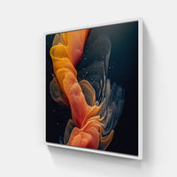 Sculpted Color Symphony-Canvas-artwall-40x40 cm-White-Artwall