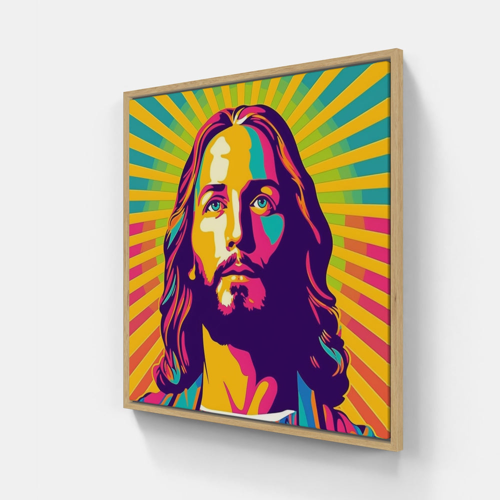 Christ Pop-Canvas-artwall-Artwall