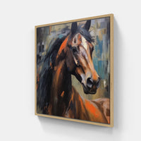 Strong Horse Trot-Canvas-artwall-Artwall