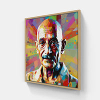 Ghandi power-Canvas-artwall-Artwall