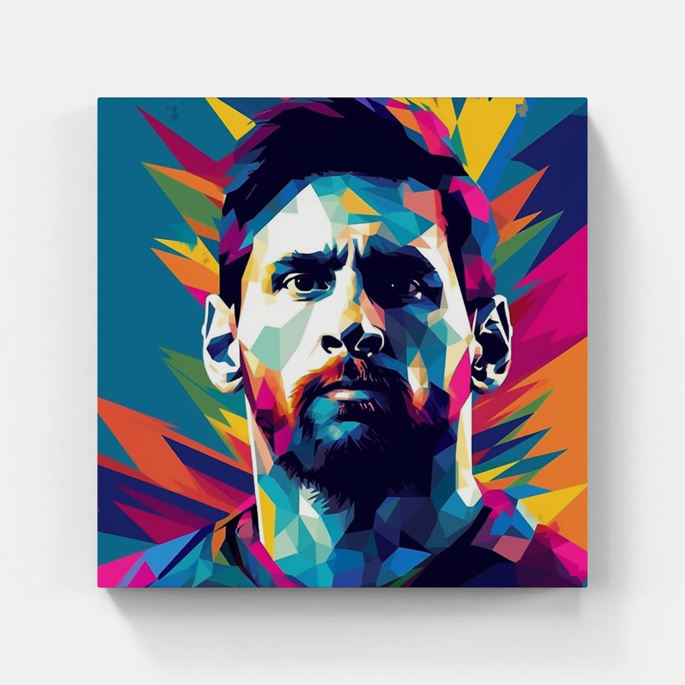 Messi Goal-Canvas-artwall-Artwall