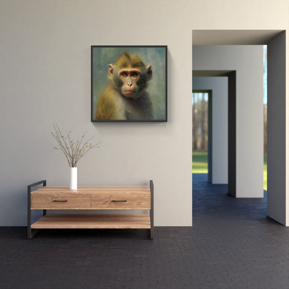 Charming Monkey Art-Canvas-artwall-Artwall