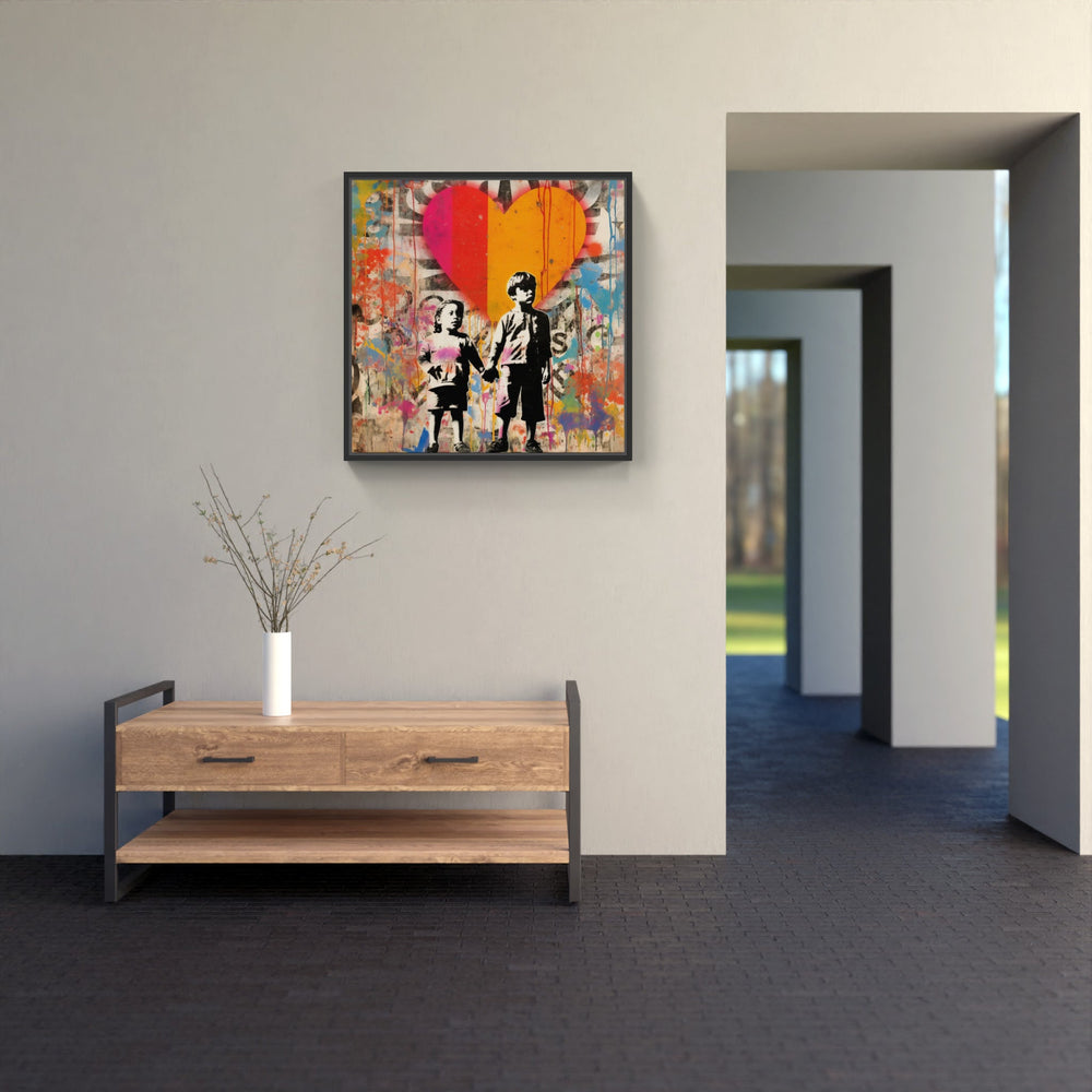 Hearts Enchanting Passion-Canvas-artwall-Artwall