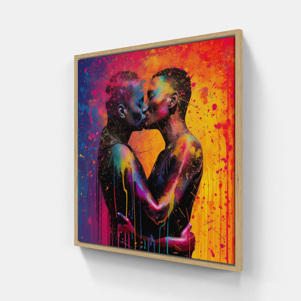 Romantic Emotion Unity Bliss-Canvas-artwall-Artwall