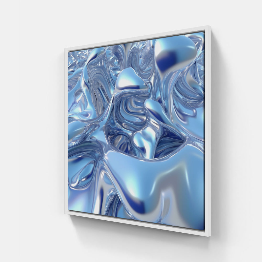 Interstellar Whirl-Canvas-artwall-20x20 cm-White-Artwall