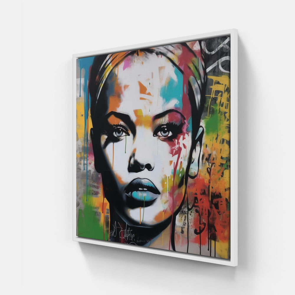 StreetDreams galore.-Canvas-artwall-20x20 cm-White-Artwall