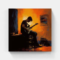 Magical Guitar Melody-Canvas-artwall-Artwall