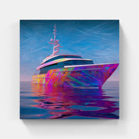 Nautical Twilight Elegant Yacht-Canvas-artwall-Artwall