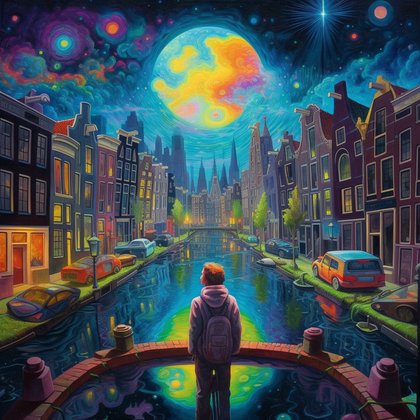 Amsterdam Vibe-Canvas-artwall-Artwall