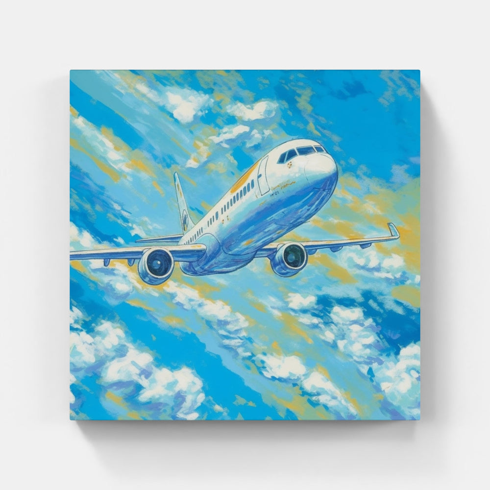 Wings of Imagination-Canvas-artwall-20x20 cm-Unframe-Artwall