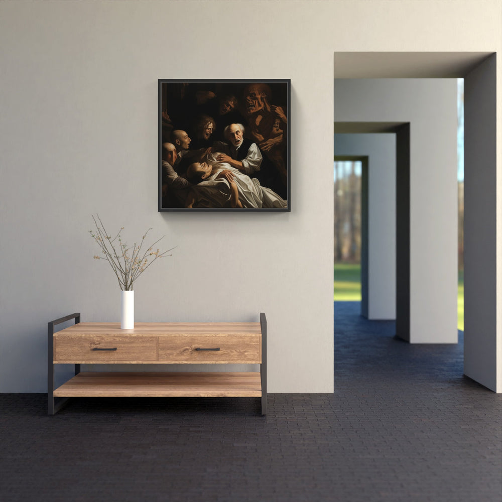 Ethereal Caravaggio Elegance-Canvas-artwall-Artwall