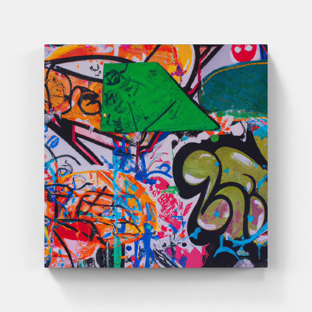 Graffiti Colorful Creation-Canvas-artwall-Artwall