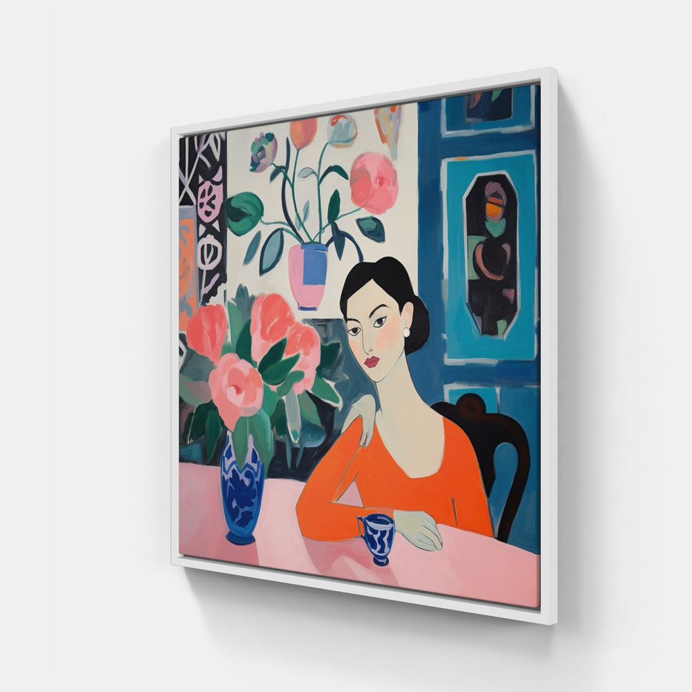 Matisse's Visual Harmonies-Canvas-artwall-20x20 cm-White-Artwall