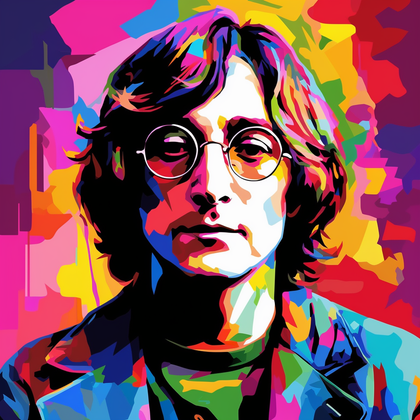 John Lennon song-Canvas-artwall-Artwall