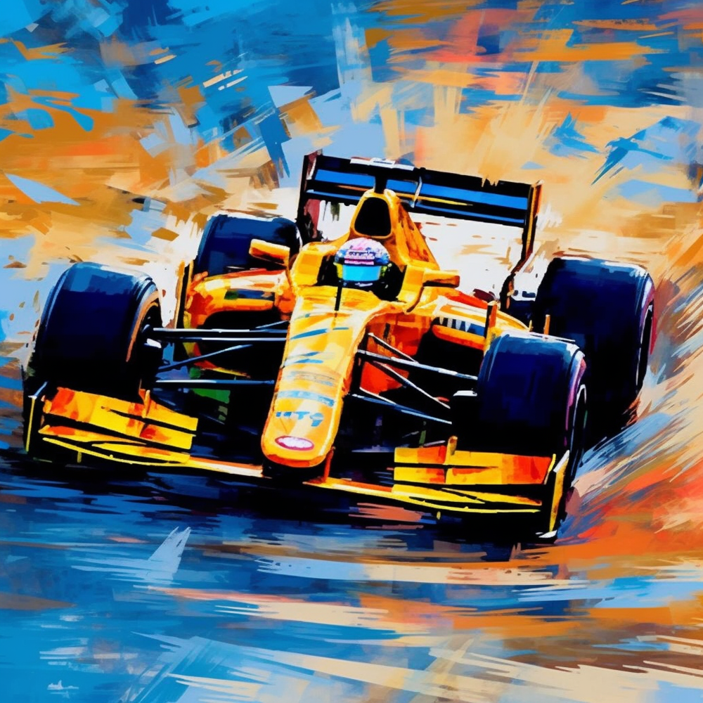 Dynamic Formula 1 Canvas-Canvas-artwall-Artwall