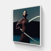 Fashion Reflections Unveiled-Canvas-artwall-20x20 cm-White-Artwall