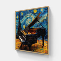 Eloquent Piano Masterpiece-Canvas-artwall-Artwall