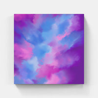 Purple art-Canvas-artwall-Artwall